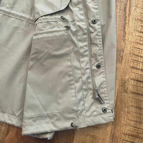 Carhartt WIP Battle Parka Jacket Mens M Hooded Windbreaker Workwear Field Beige - Picture 11 of 16